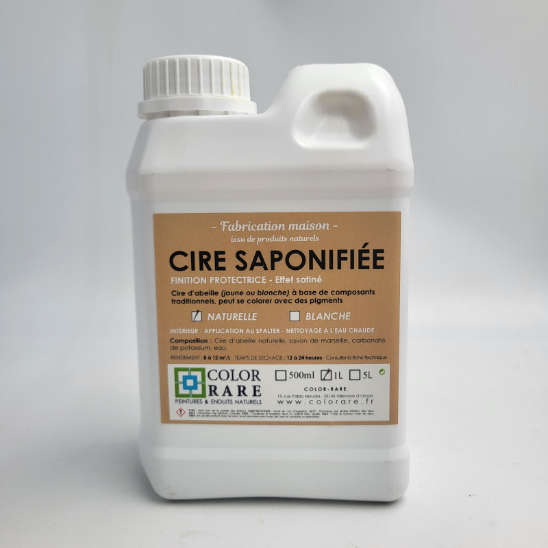 CIRE SAPONIFIÉE TEINTE NATURELLE