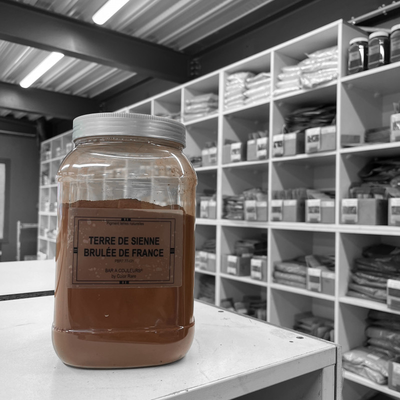 TERRE SIENNE BRULEE FRANCE