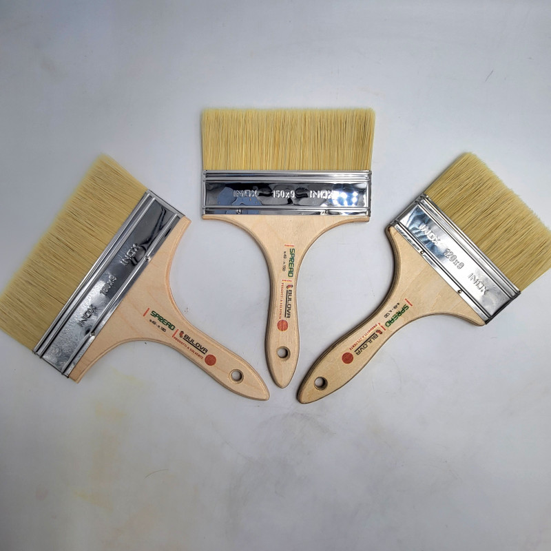 SPALTER LARGE EN SOIE BLANCHE